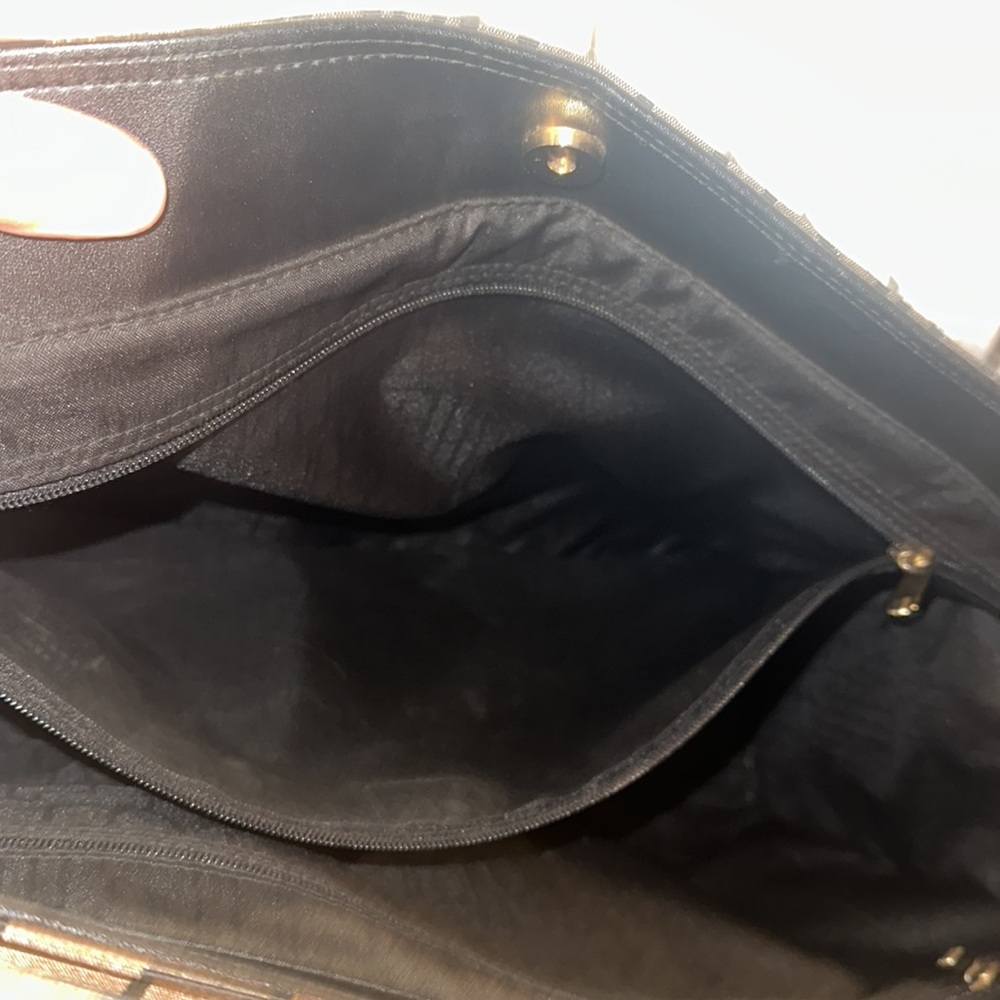Diane von Furstenberg Tote Shoulder Bag Metallic - Picture 7 of 8